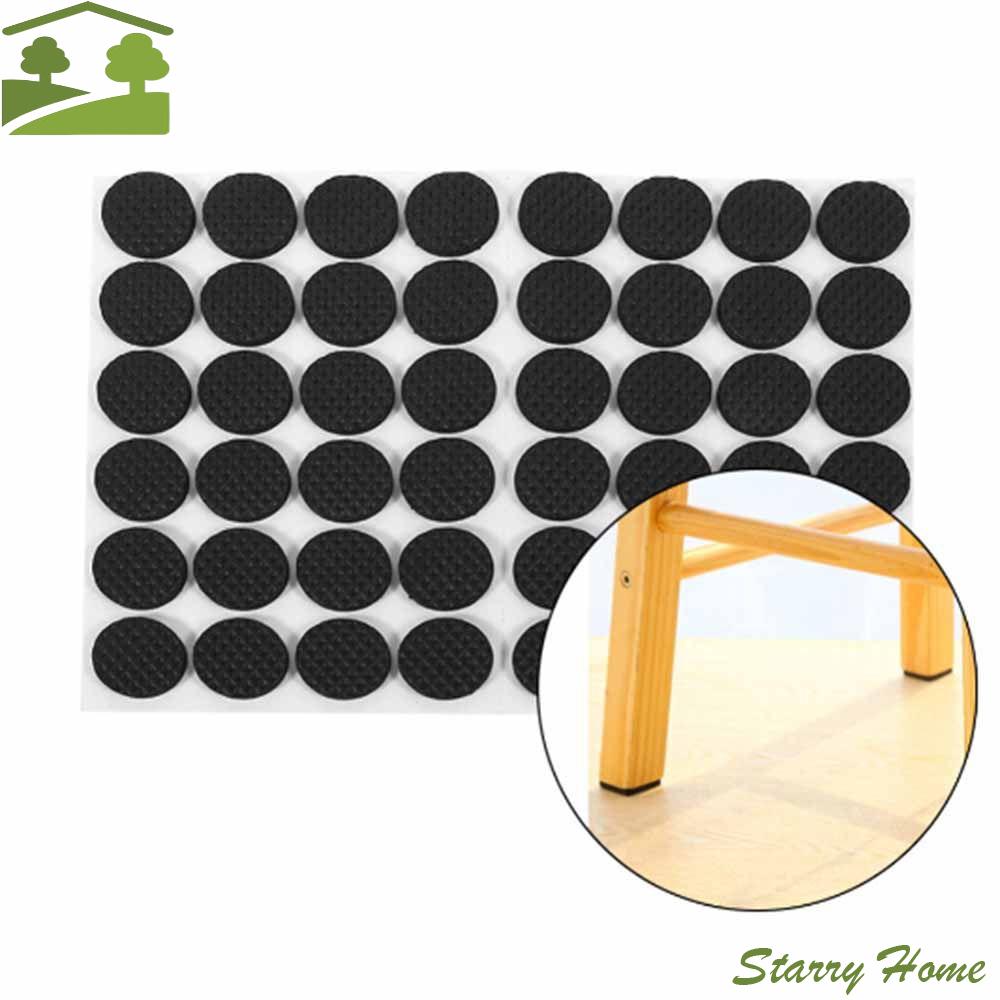 48Pcs Scratch Floor Protectors Mat Anti Slip Table Mat Feet Pads Chair Leg Protector Floor Pads Floor Mat