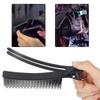 2Pcs Hair Styling Clip Salon Sectioning Hairpin Hairdressing Partition Clip Hairgrip Tool Black