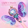 Princess Magic Wand Light And Music Toy For Girls With Flashing And Rotating Features