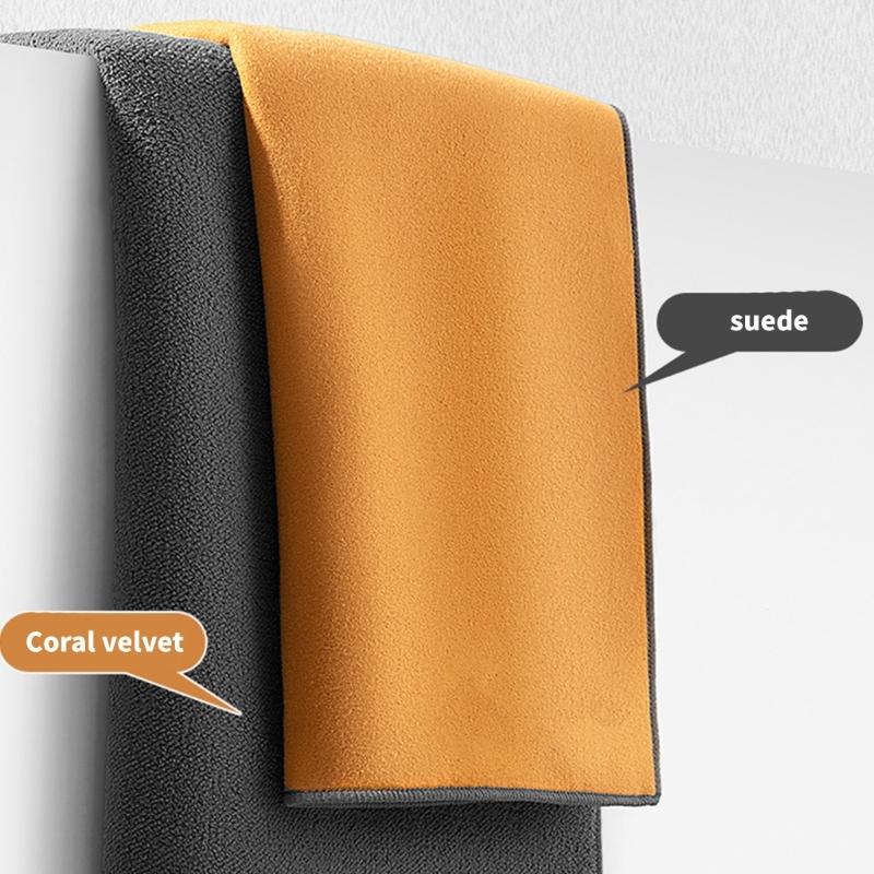 Car Detailing Cloth Multipurpose Use On Glass Leather And Dashboard Drying Cloth High Water Absorption Washing Rag