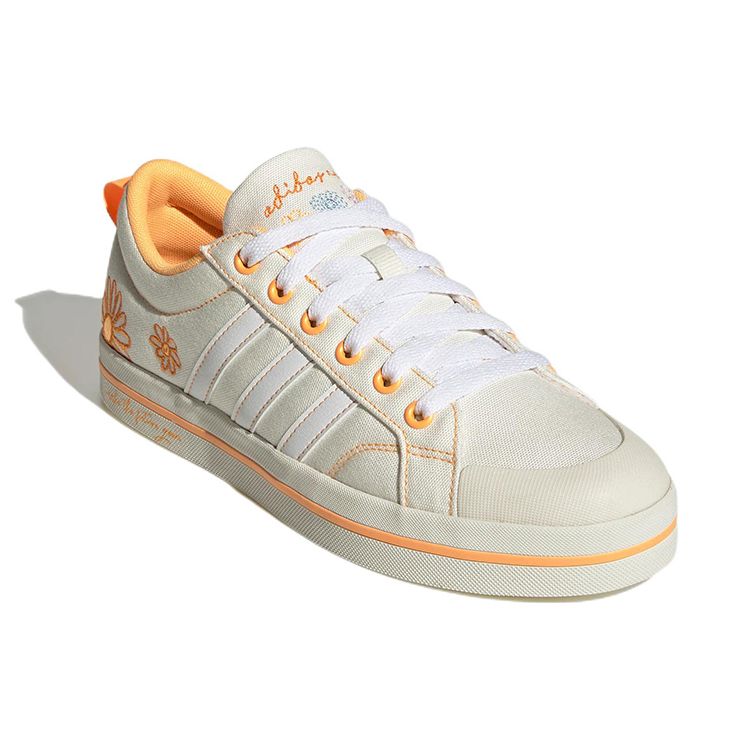 Adidas Neo Bravada Comfortable Durable Low-Top Skate Shoes Women Sneakers Off-White HP3160