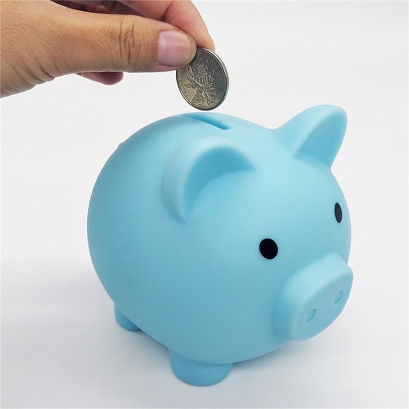 Niedliche Schweinchen-Spardose Münzaufbewahrungsbox Kinder Geld Sparen Lustiger Münzbehälter
