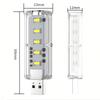 Portable PC USB Night Light 5V Power 3000K/6500K Touch Dimming Light Dimmable Function 10 LEDs Plug In Light Study Lamp