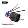 1Pcs H4 H7 H11 H13 H16 5202 Female Adapter Sockets pigtail Wiring Harness Connector Holder Plug For Headlight Fog Light Retrofit