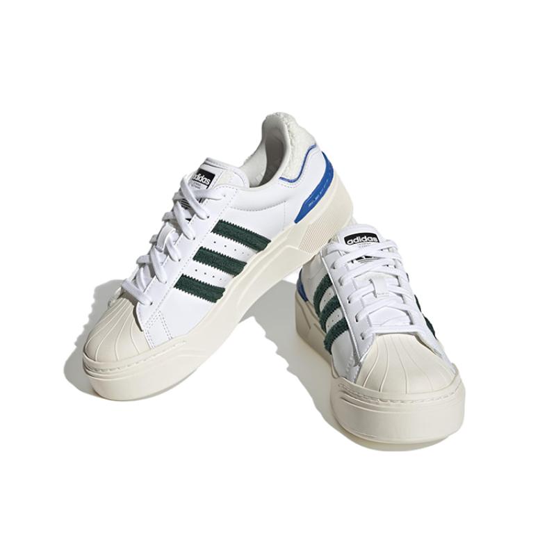 Adidas Women's Superstar Bonega 2B 'White Green Royal' Women's Sneakers HQ9884