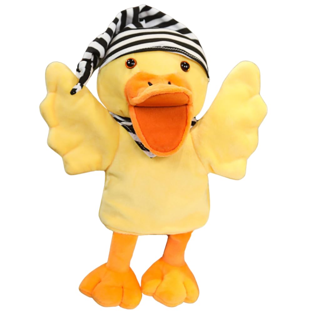 

ARESACHI Puppet, Puppet Doll, Plush Toy, Mouth Moves, for Children (Chick)