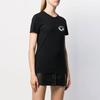 Off-White Markers Casual Tee Black Women Tops Black White OWAA049F19B070661001