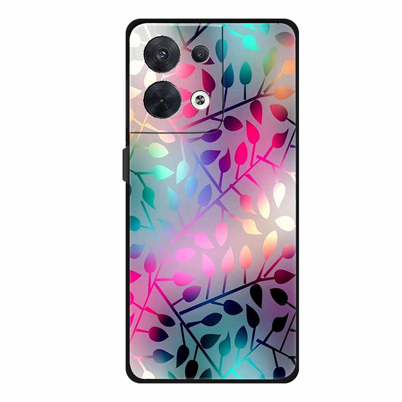 Animal Case For Oppo Reno 8 5G Soft Silicone Wolf Back Cover for OPPO Reno8 Pro + Plus Coque Reno 8 Pro 5G Cartoon CPH2359 Funda