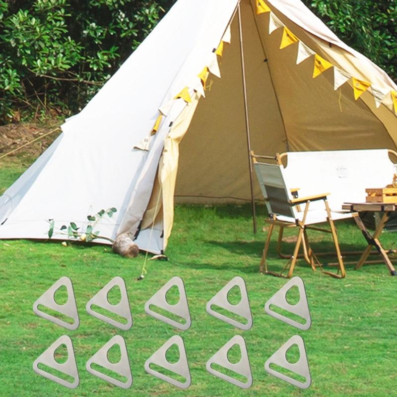 10pack Durability Wind Rope Buckles Sunshades Buckles Hook Adjustment Fixing for Secure Wind Rope Attachments