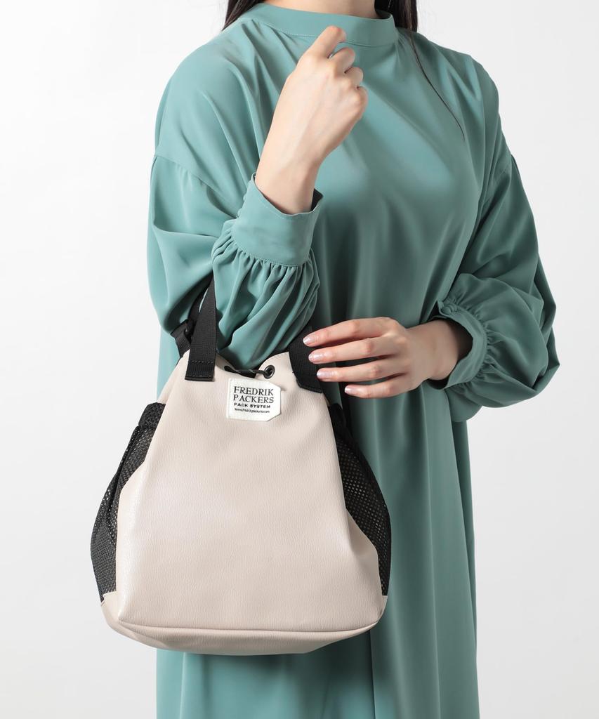 Fredrick Packers Bloom ECO Leather Shoulder Bag, Eco Leather Tote Bag, Simple Solid Color, Women's, Free Size (BGE), 221300844BGEFREE (EC Exclusive).