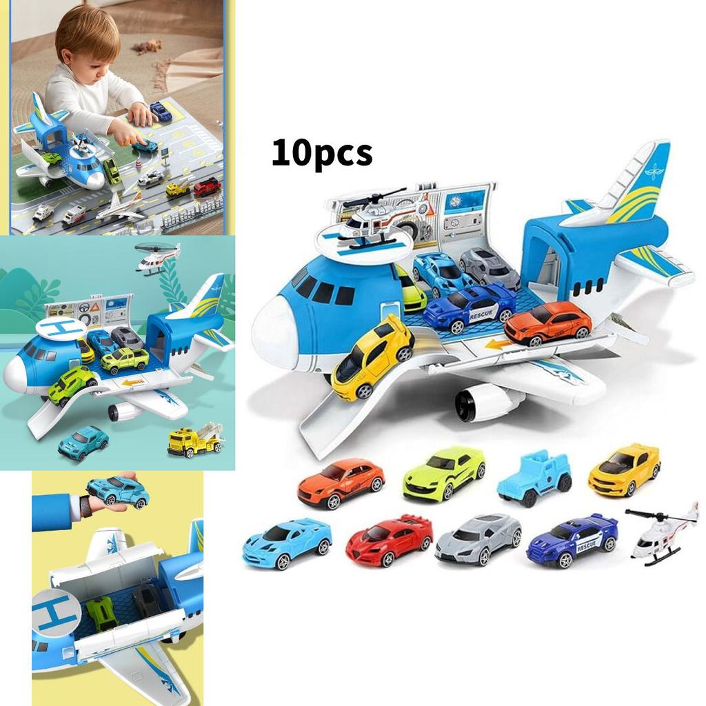 Aircraft Storage Military Backpack Playset With Plastic Construction For Children