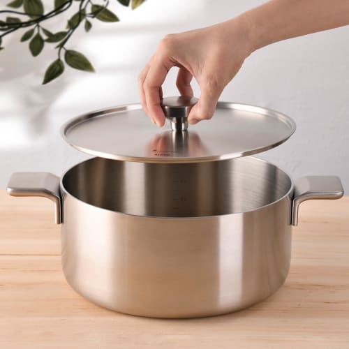 MasterPRO by ALESSI BONES Stainless Steel Lid for 16cm BGMP-2220