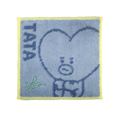 Marushin Mini Towel BT21 Petit TATA Handkerchief Character Compact 100 Cotton Antibacterial Odor Resistant Gift Birthday