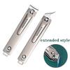 Large Extended Style Flat Nail Clippers Bevel Nail Clippers Exfoliate Fingernail Clippers Inclined Bevel Toenail Nail Clipper Innail Nail Clippers
