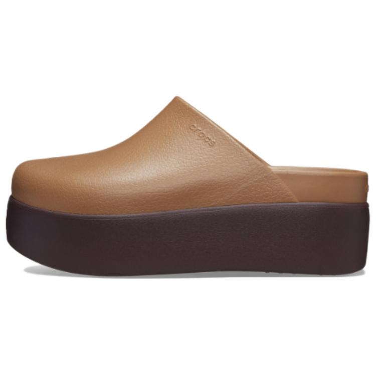 Crocs Fashionable Simple Slip-On Clogs Women Footwear Dark-Brown 209869-2EY 36-37