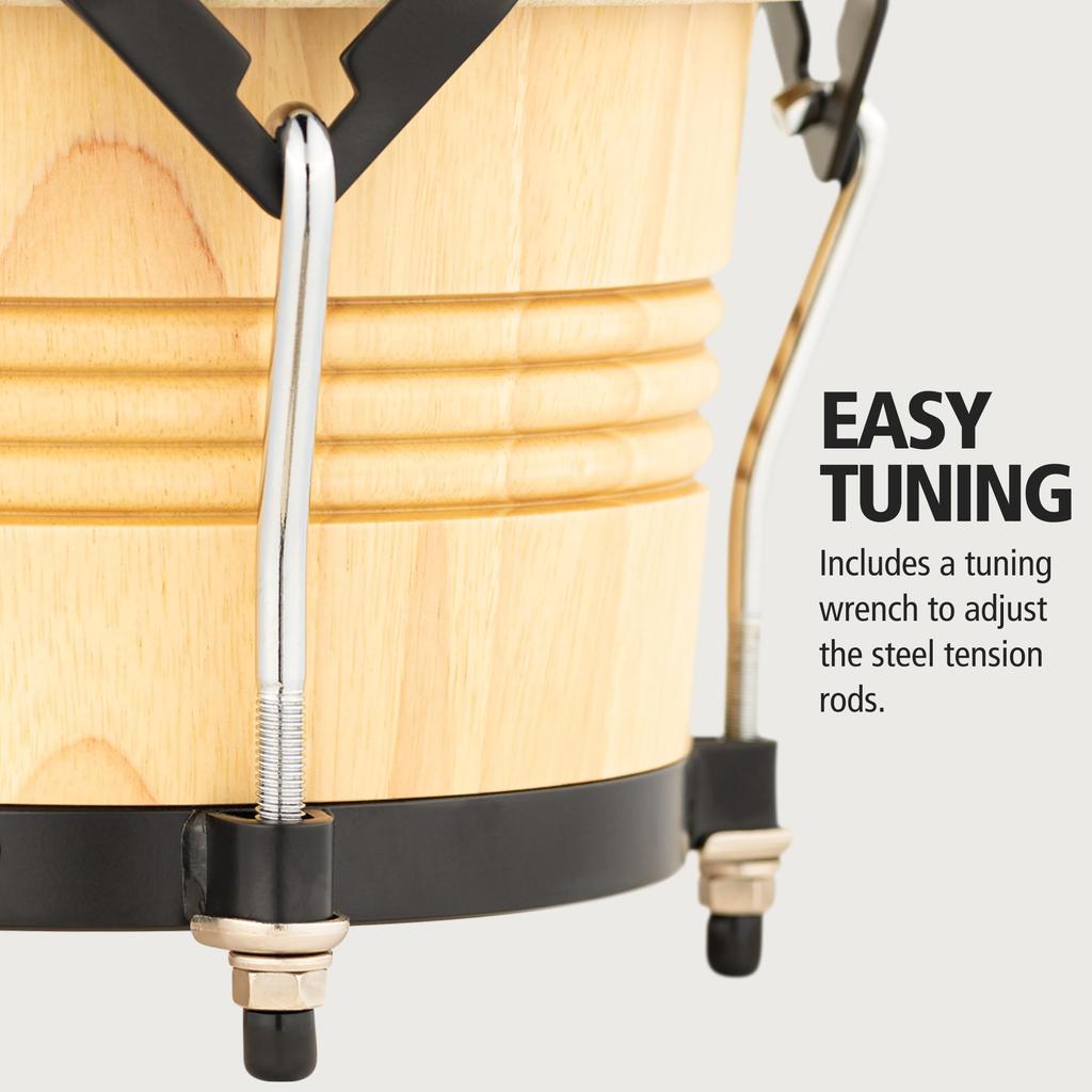 MEINL Percussion Meinl Bongo Artist Series LUIS CONTE Wood Bongo LC300NT-M []