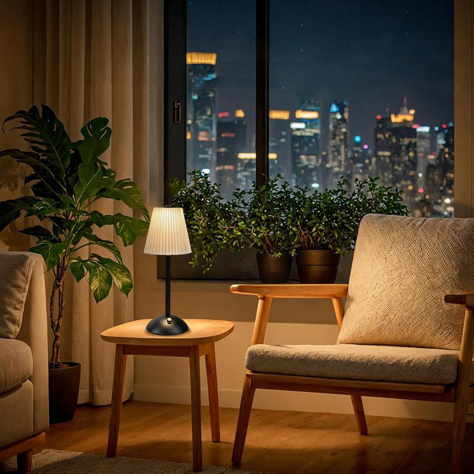 Rechargeable LED Table Lamps Touch Desk Lamp Wireless Night Light Restaurant Bar Desktop Mood Lighting Bar Decoration
