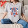 Party In The Usa Vintage Unisex TShirt 4th Of July Independence Day Graphic Tee Retro Style For Celebrating American Pride