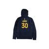 Nike Felpa con cappuccio Curry Warriors Logo Stampa Lettera Pullover Felpe per bambini Blu Navy DJ5511-419