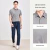 Antonio Cooling Silky Wrinkle-Free Short Sleeve Business Casual Shirt