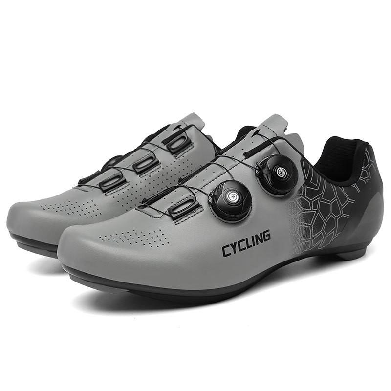 Unisex Cycling Shoes Road Mountain Bikes Rigid Sole Breathable Non-Cleat Clipless-Compatible Design