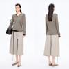 JNBY 2026 Spring V-Neck Wool Blend Pullover Sweater