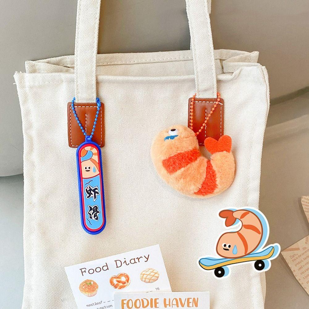 Fluffy Plush Chicken Keyring Magnet Chicken Plush Toy Bag Pendant  Hanging Ornaments