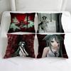 Cute The Song of Saya Square Pillow Cover Decorative Throw Pillow Case for Sofa Couch Bed Home Car Living Room Decoration