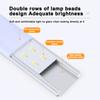 SEAMETAL Car Sensor Light for Floor Trunk Hood USB Rechargeable Automatic Induction Light Bar 10/20cm