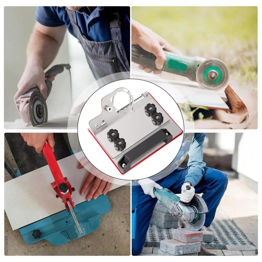 45 Degree Chamfer Angle Grinder Stand Cutting Chamfered Bracket Base  Angle Grinder Attachments