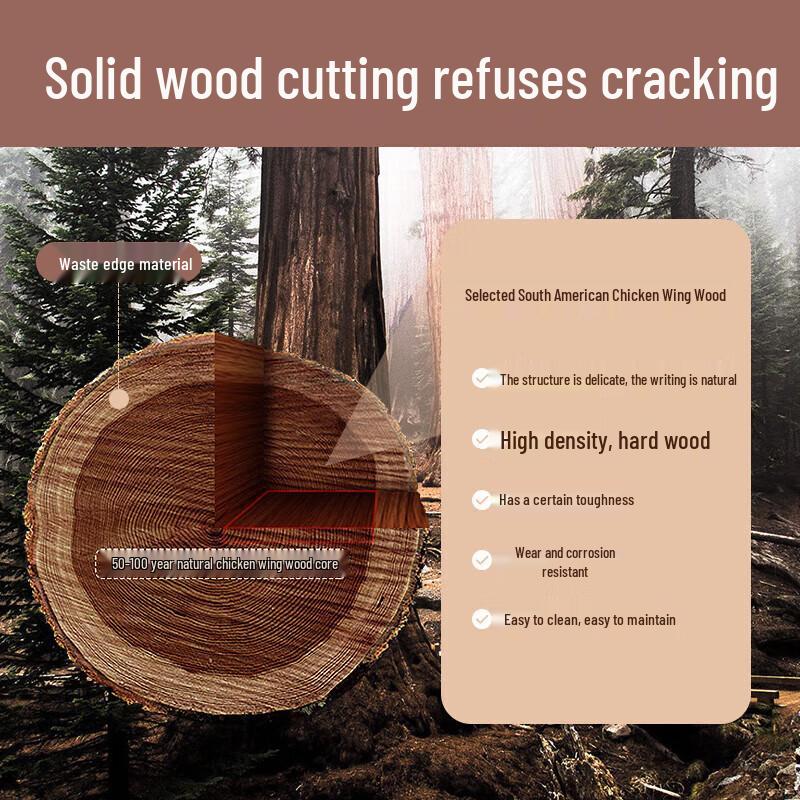 Shuangqiang 3-Piece Wooden Kitchen Utensil Set