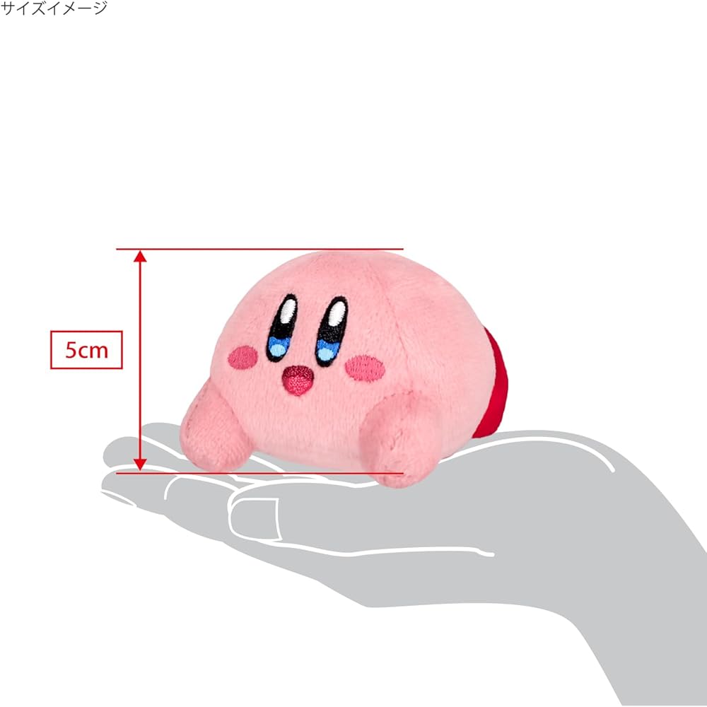 Sanei Boeki Kirby Plush Toy Waddle Dee 6x7.5x5cm Soft Stuffed Animal