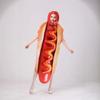 Halloween Fun Funny Food Hot Dogs Ham Jumpsuits Campus Events Party Stage Costumes