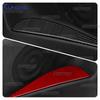 For Abarth 595/695 2012-   2024 For Fiat 500 2008-2024 Real Soft Carbon Fiber Sticker LHD RHD Car Rear Armrest Trim