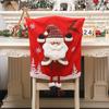Santa & Snowman Holiday Chair Covers for Weddings, Banquets, Hotels, and Dining