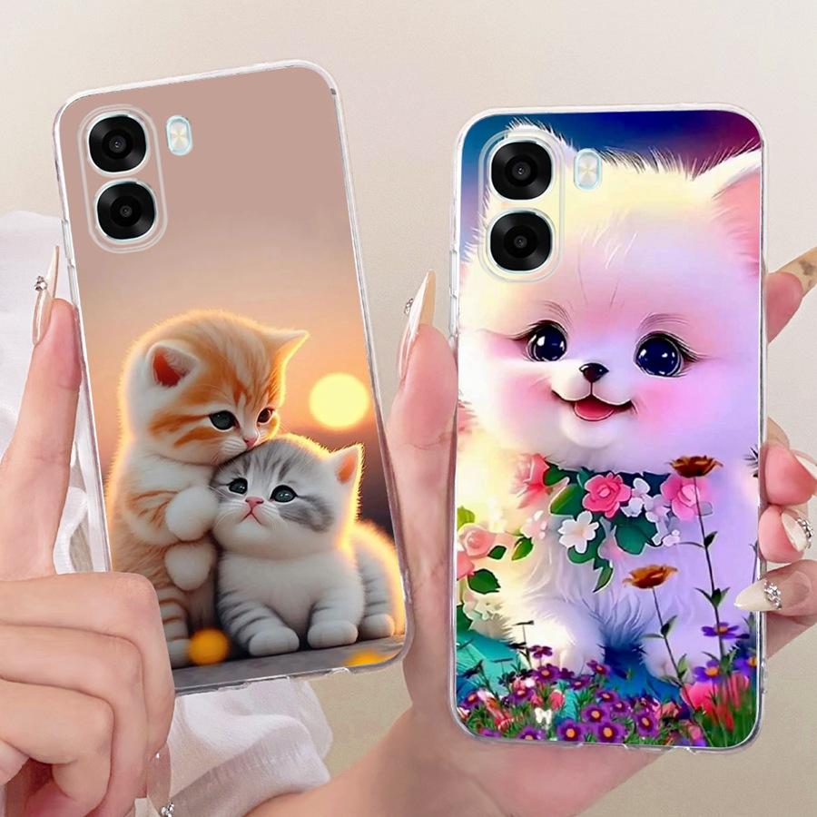Phone Case for OPPO A6 A6X A 6T Pro CPH2849 Soft Silicone Proective Shell for OPPOA6 A 6X A 6 T Pro Capa Cute Cartoons Cases