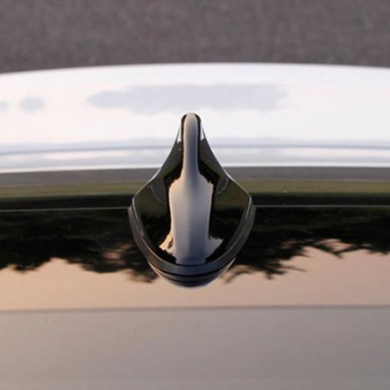 Black Shark Fin Car Roof Antenna Radio FM/AM Signal Aerial Accessories Cover Cap