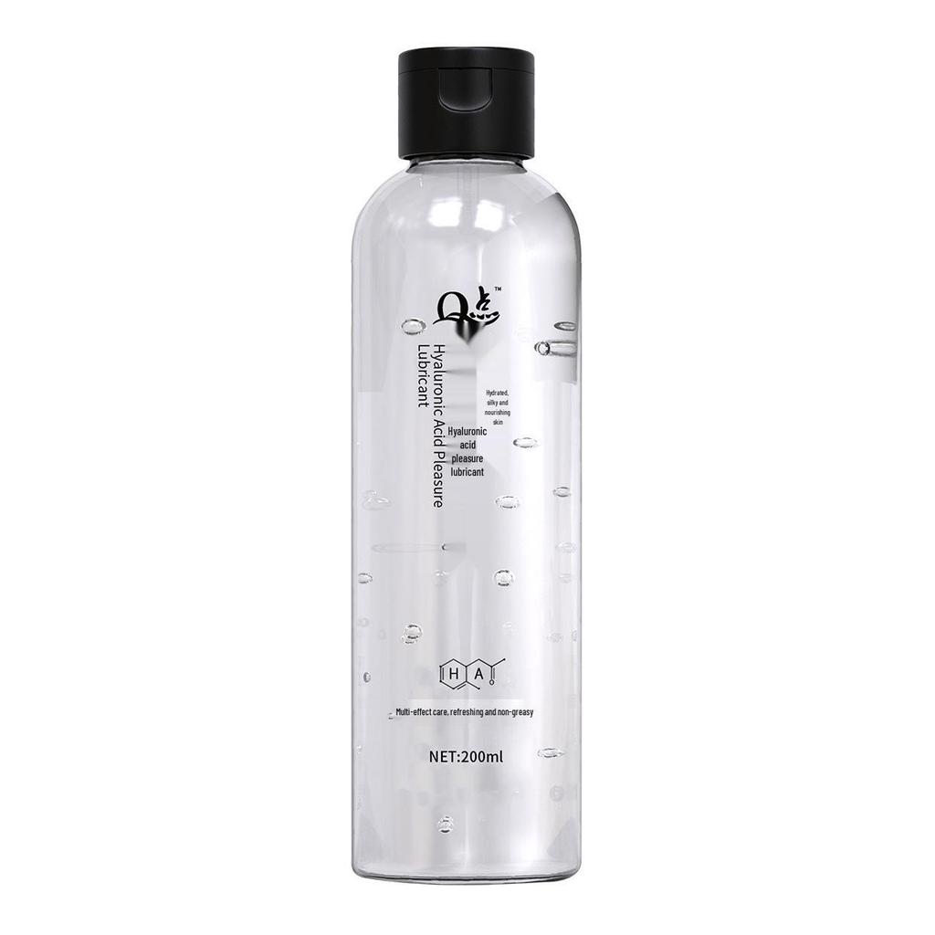 Medical Grade Water-Soluble Hyaluronic Acid Lubricant for Intimacy - No-Wash Liquid for Couples