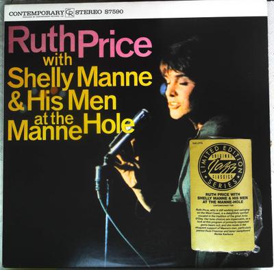 LP Record RUTH PRICE, SHELLY MANNE - At The Manne Hole OJC1770 ORIGINAL JAZZ C 1991 US Jazz Used