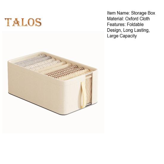 Wardrobe Clothes Storage Box Large Capacity Breathable Mesh Heavy-Duty Folding Frame Storage Basket Trousers Organiser