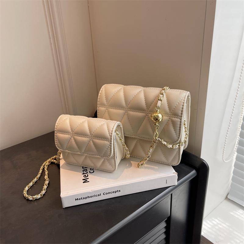 

Универсальная маленькая квадратная сумка Женская новая модная сумка через плечо Сумка-мессенджер Small