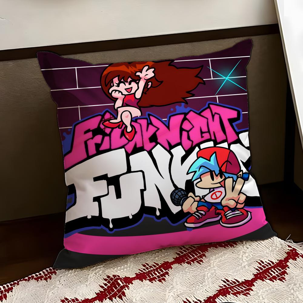 Game Friday Night FFunkins Cushion Cover Reversible Soft Durable Pillow Cover Home Car MultiScene Use for Daily Comfort