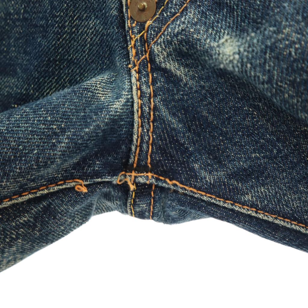 Evisu Made In Japan No. 2 Ebisu Seagull Paint Denim Pants W32 Jeans Men's Used