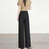 Summer New Arrival High-waisted Thin Tube Floor-mopping Trousers