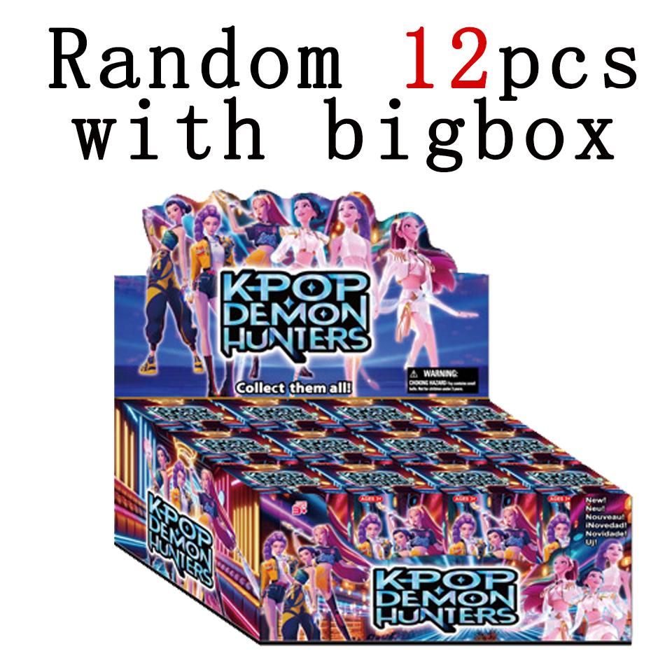 NEU Kpop Dämonenjäger Figur Cartoon Jäger Tiger Rumi/Mira/Zoey Actionfigur PVC Schreibtischdekoration Modellpuppe Spielzeug Kindergeschenk