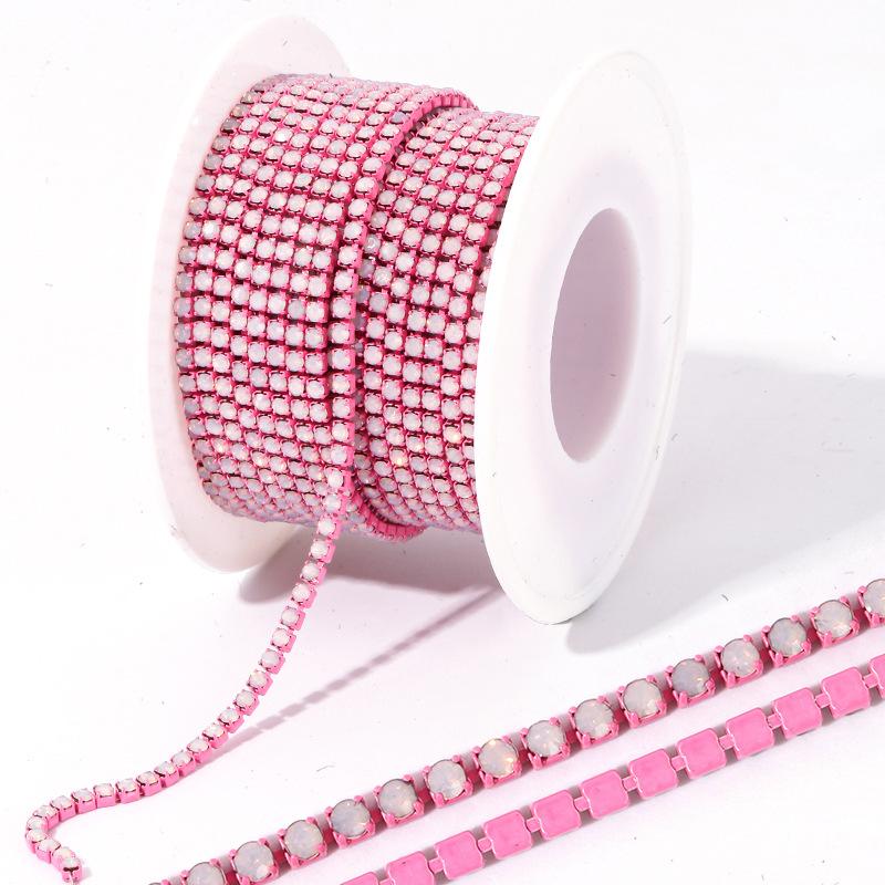 Protein Claw Chain Rhinestone Chain 2Mm Claw Diamond Nail Art Jewelry Cutting Claw Chain Bracelet Necklace Diy Jewelry