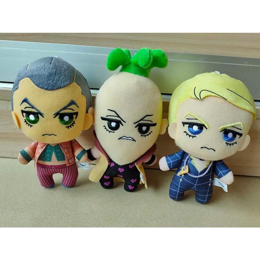 NEW JoJos Bizarre Adventure Golden Wind Plush Giorno Narancia Mista PLUSH DOLL