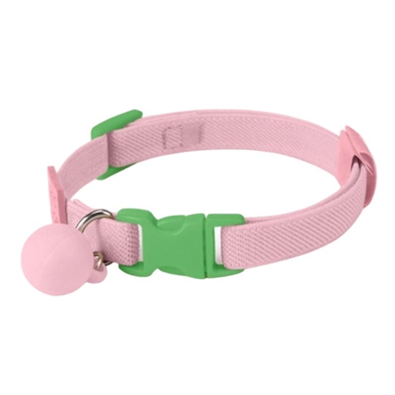Easy to Use Elastic Pet Collar with Quick Adjust Feature Stretchable Comfort Multiple Color Lightweight for Small Animal