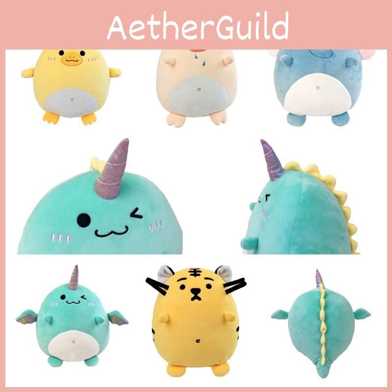 Niedliches Plüschtier Tierkissen für Kinder Weicher und bequemer Stoff