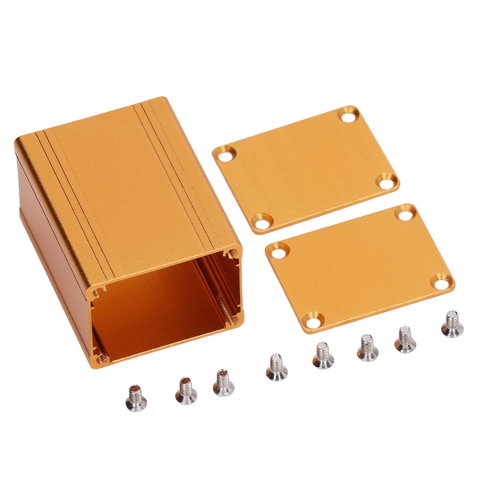 

Aluminum Alloy Project Box Integrated Heat Dissipation Case DIY Electronic Junction Enclosure